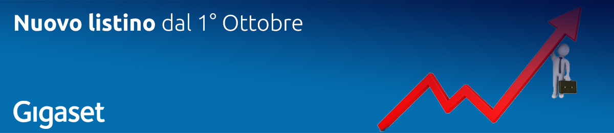 Gigaset: nuovo listino dal 1° ottobre 2026