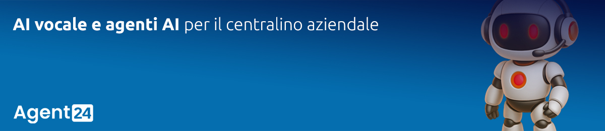 AI vocale e agenti AI per il centralino aziendale